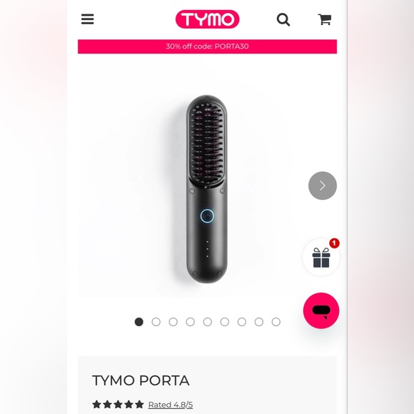 TYMO Porta straightening comb (Brand new) - Picture 4 of 5